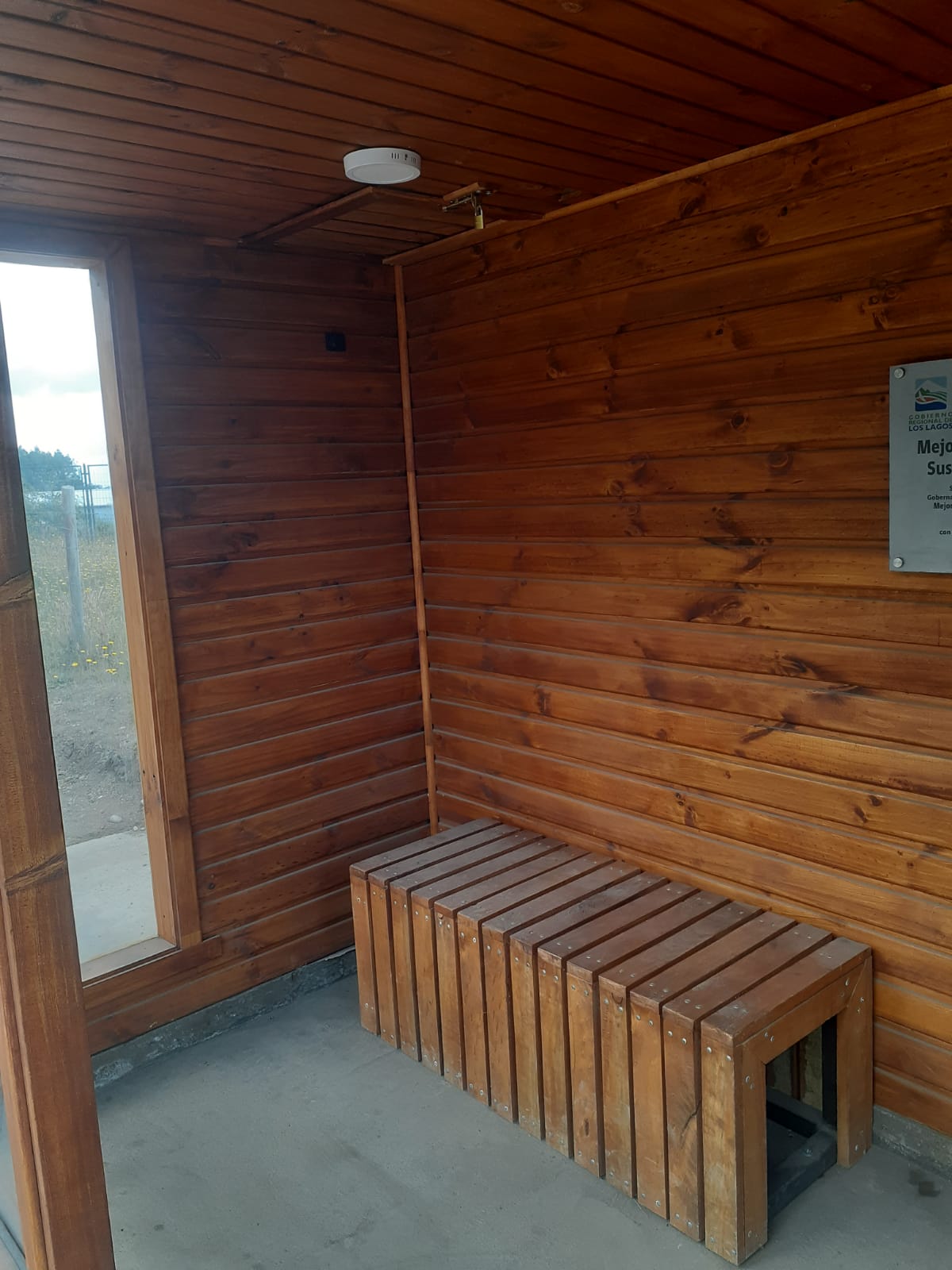 Obras de paraderos civiles Chiloé - San Sebastián SpA